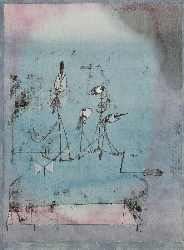 Paul Klee Twittering Machine china oil painting image